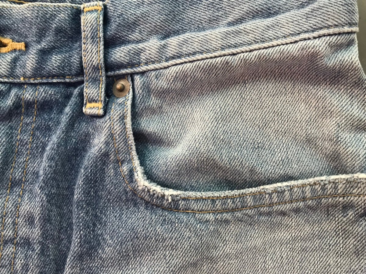⚠️damage⚠️original wide denim size3 | ok.soon ⚠️damage⚠️original wide denim size3 | ok.soon