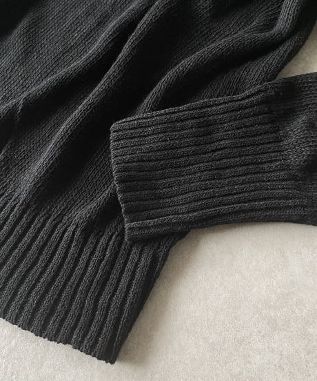 summer knit (black)