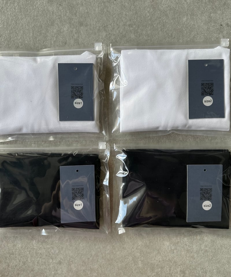 pack t shirt(white/black) | ok.soon pack t shirt(white/black) | ok.soon