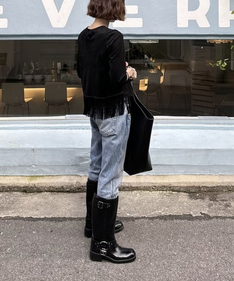 suede fringe tops
