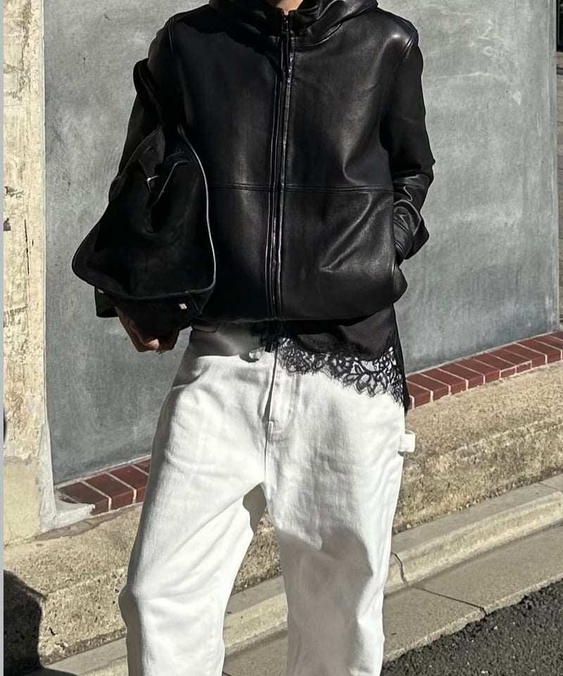 ok.soon×piccadilly cotton white painter pants |