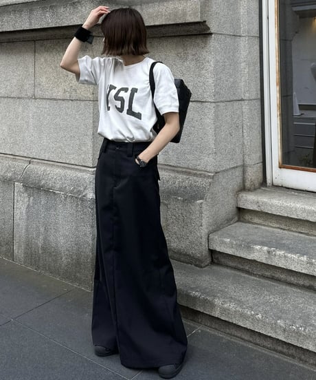 maxi skirt black
