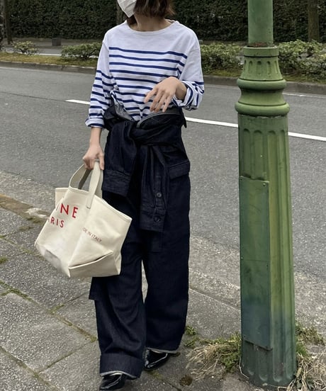 indigo denim all in one