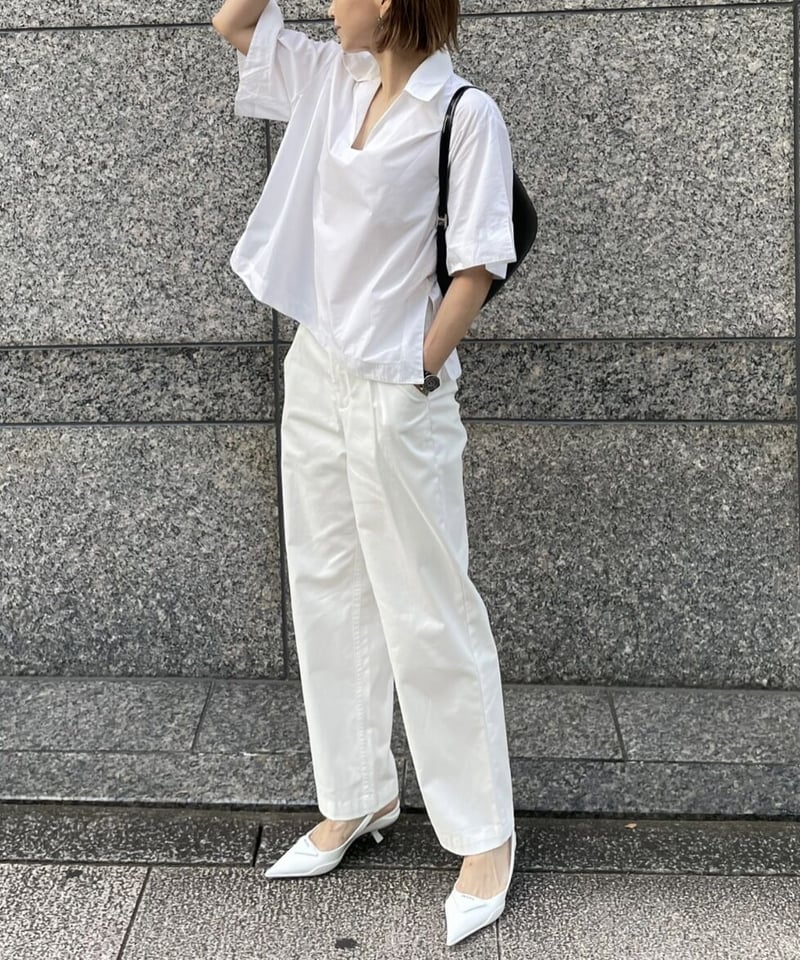 コントワーデコトニエ コットンブレンドストレートパンツ S ユニクロ公式 | コットンブレンドストレートパンツ
