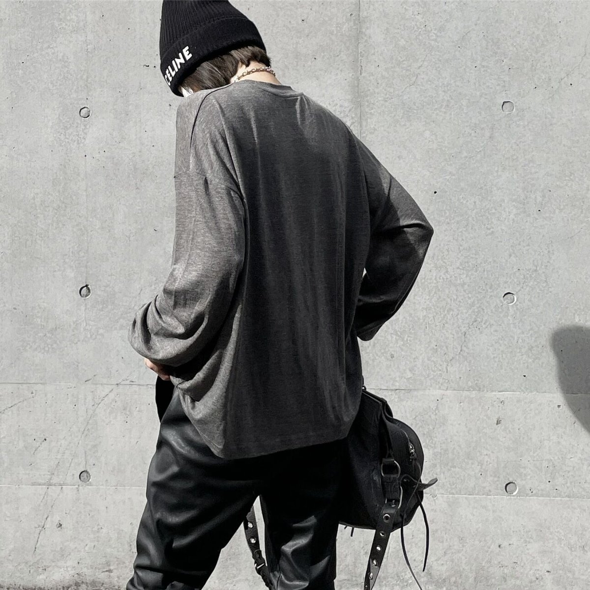 long sleeve t shirt gray | ok.soon