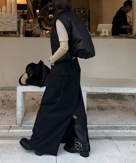 maxi skirt black