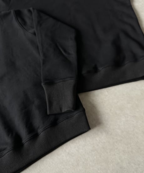 compact crew neck sweat shirt
