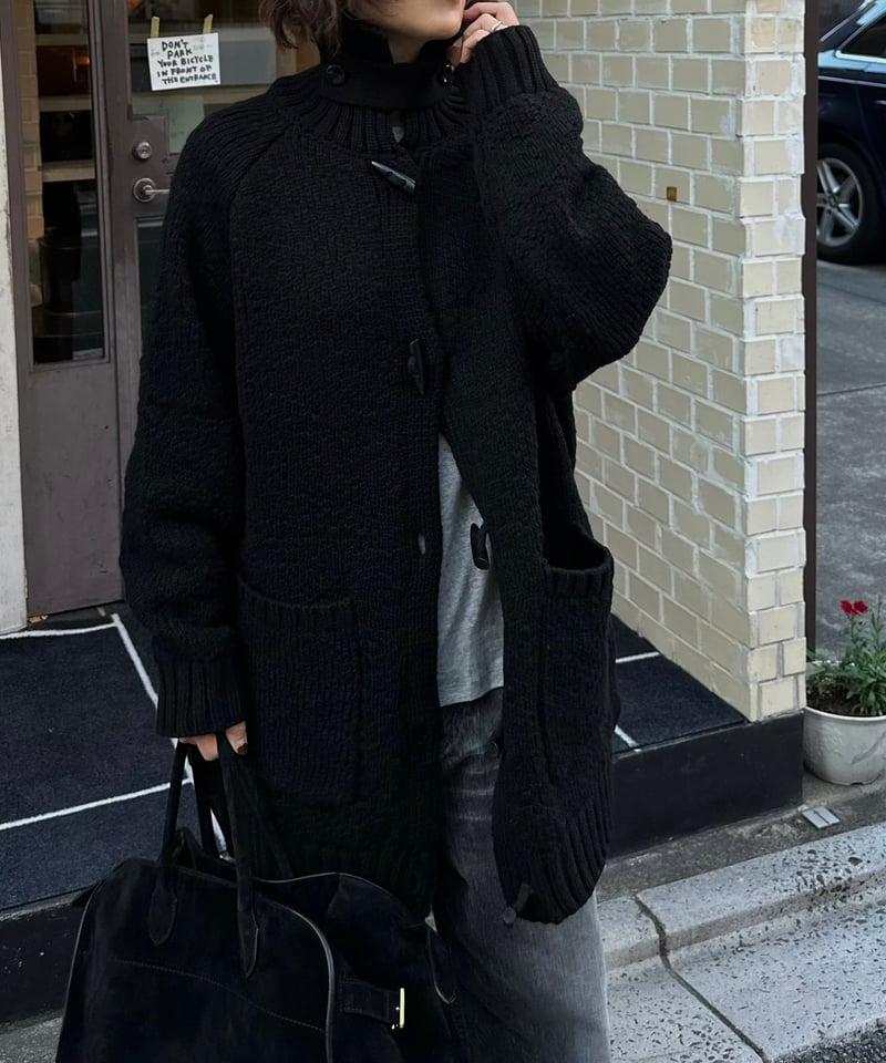 【新品タグ付】THETOE r Puff Cardigan black DOUBLE PUSH MOHAIR KNIT CARDIGAN BLACK – TAIN DOUBLEPUSH