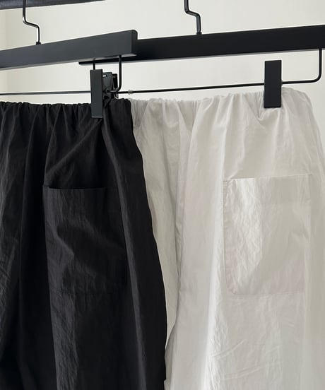 cotton midi wide leg pants