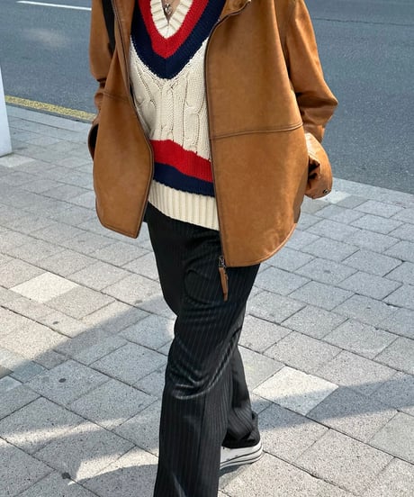 pinstripe slacks