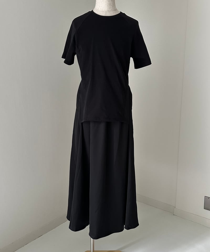 black maxi dress | ok.soon
