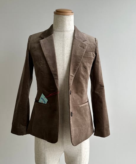 ok.soon×piccadilly velours jacket(brown)