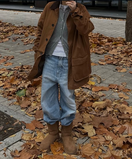 original work jacket brown