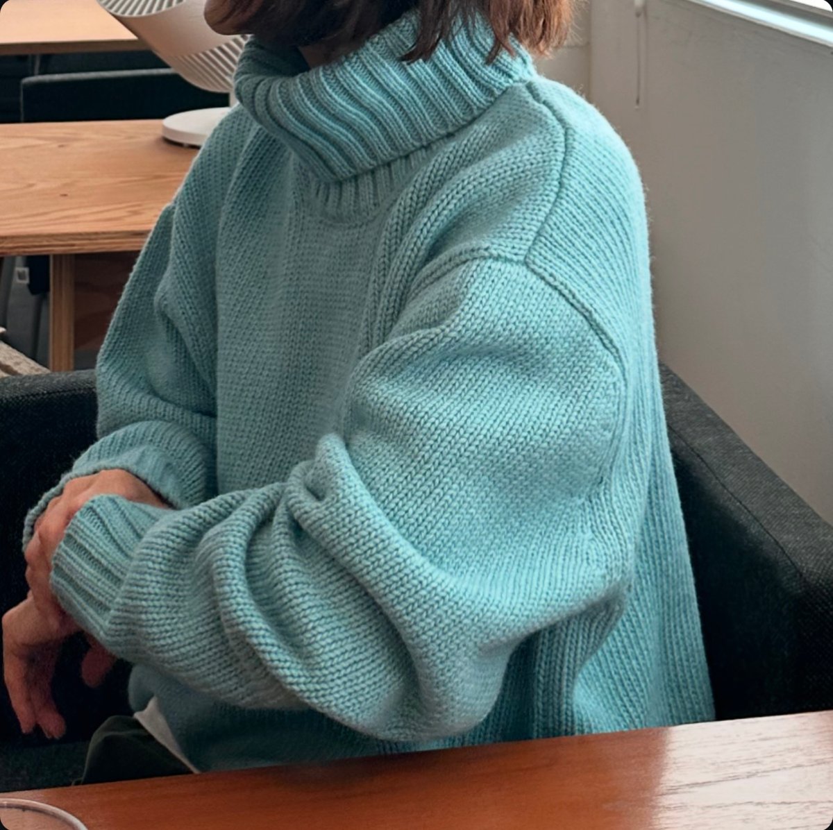 ok.soon pullover turtle knit タートルネックニット pullover turtle knit | ok.soon