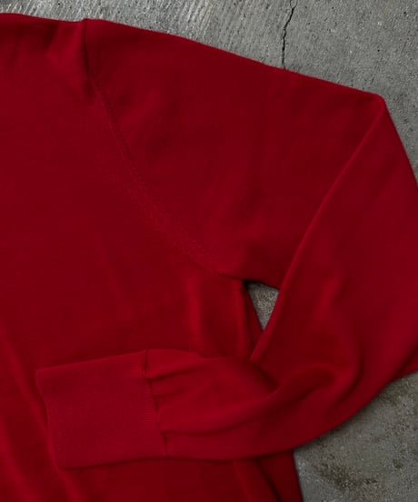 cashmere knit red