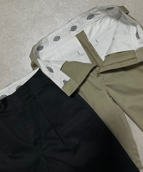 ok.soon×dickies chino half pants