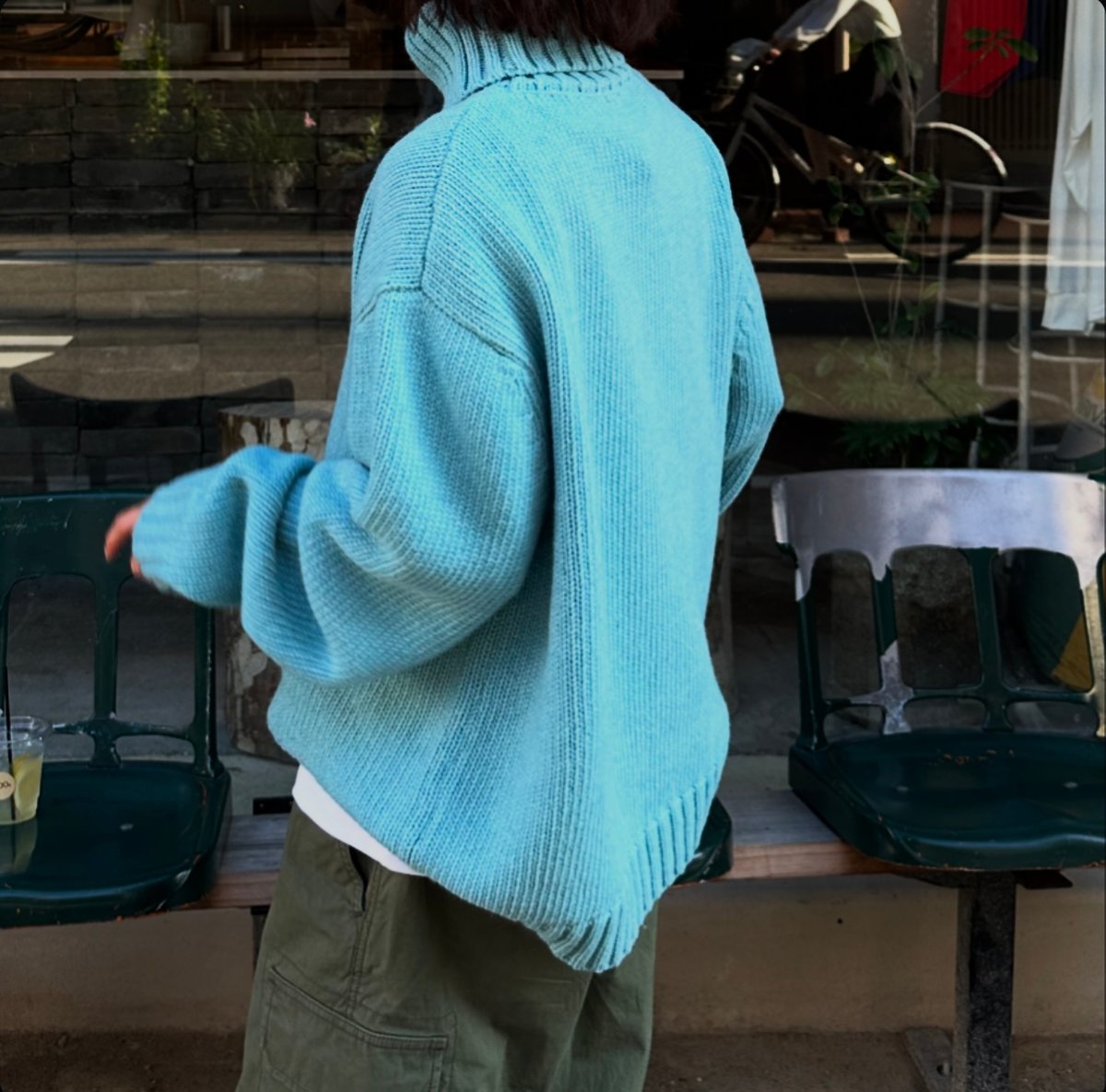 pullover turtle knit | ok.soon pullover turtle knit | ok.soon