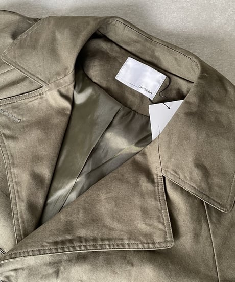 trench coat moss green (regular / long length)