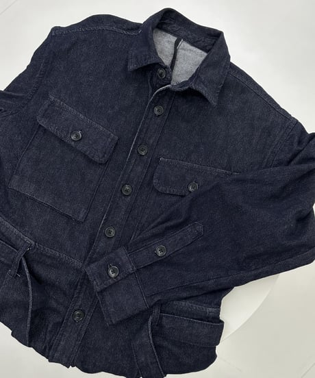 indigo denim all in one