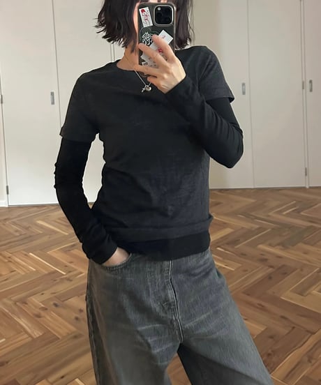relax wool t shirt