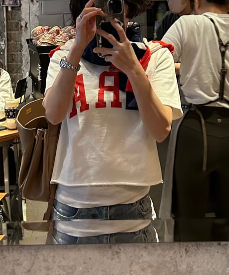 original logo t shirt white/gray