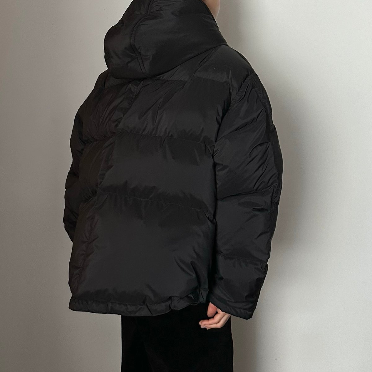 ※週末お値引き※ ok.soon ダウンジャケット ブラック hooded down jacket(black) | ok.soon