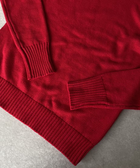 cotton sweater (red)