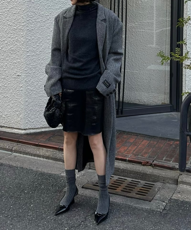 herringbone wool coat | ok.soon herringbone wool coat | ok.soon