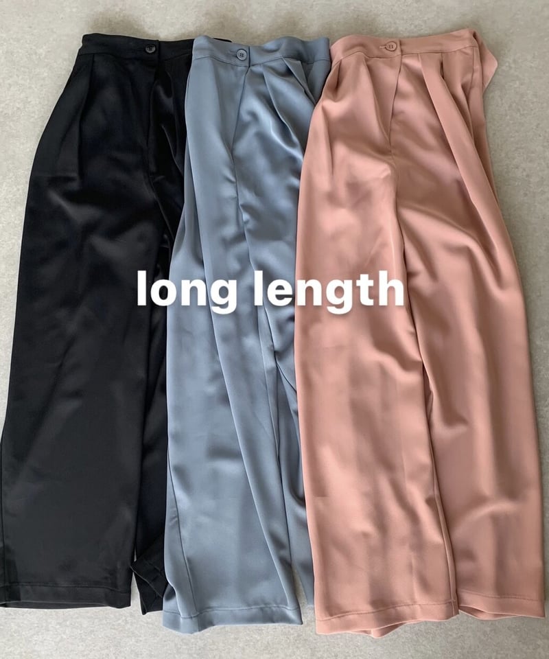 long length ワイドカラースラックス | ok.soon long length ワイドカラースラックス | ok.soon