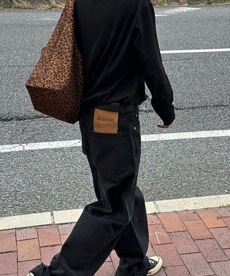 ［pre-order］leopard leather bag