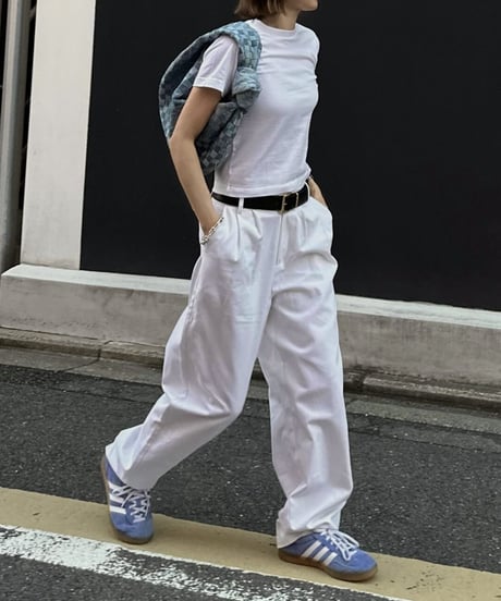 cotton white pants