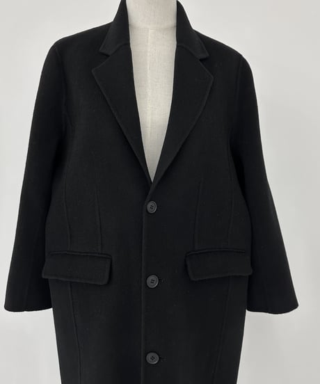 gentleman wool coat(black)