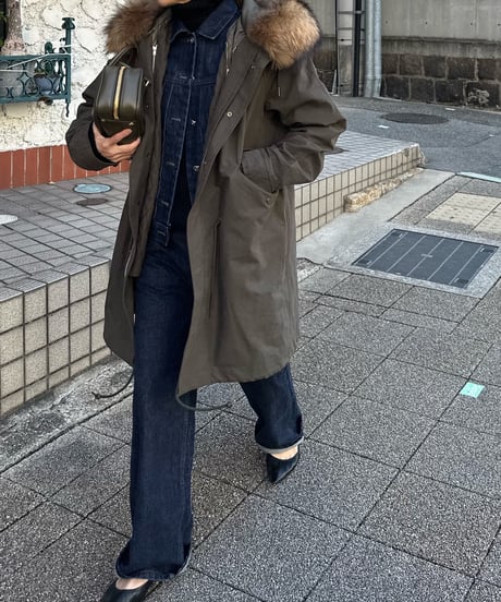 indigo denim ［pants］