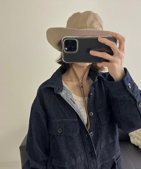indigo denim all in one