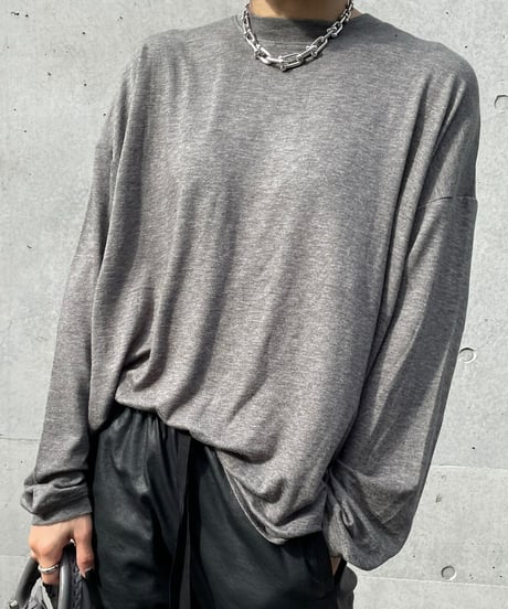 long sleeve t shirt gray