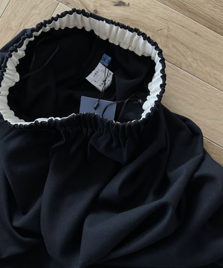 banding pants(black/gray)