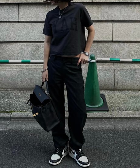 original logo t shirt black(sumikuro)