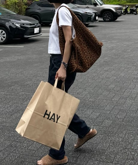 ［pre-order］leopard leather bag