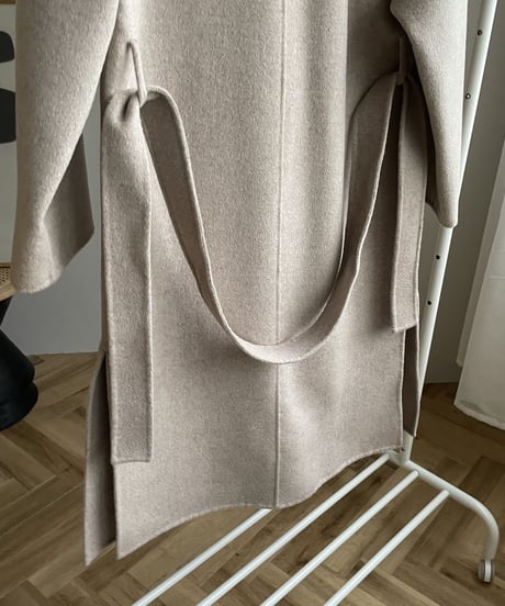 light melton coat(camel)