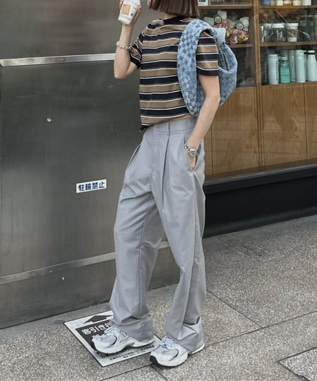 light gray slacks(S/M/L)