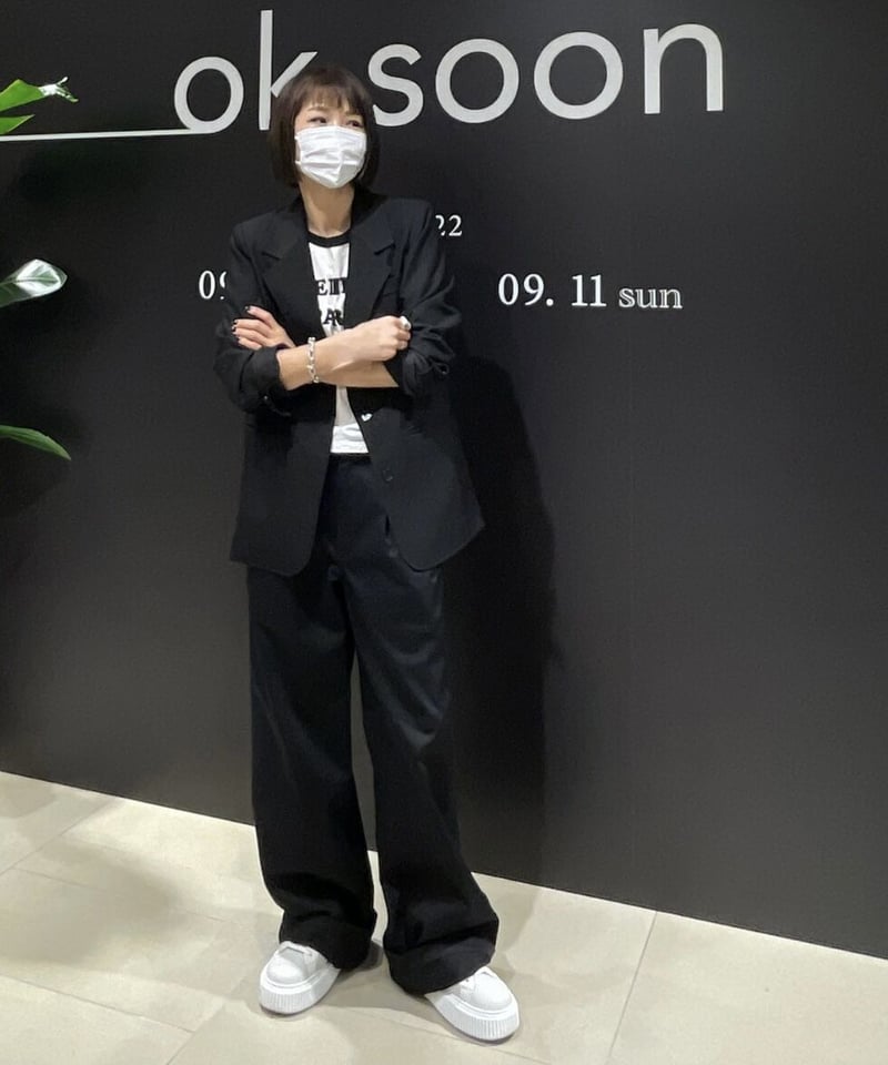 ok.soon black set up suit ※ジャケットのみ black set up suit | ok.soon