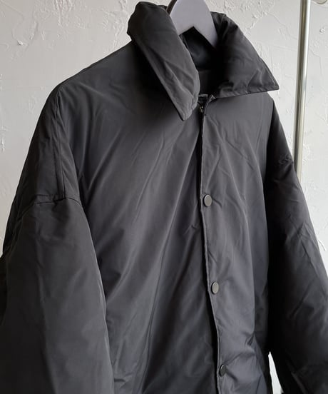 oversize coach jacket black