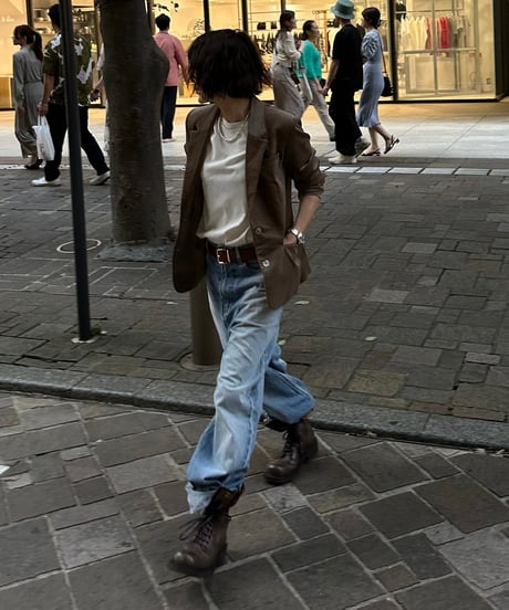 ok.soon×piccadilly velours jacket(brown)