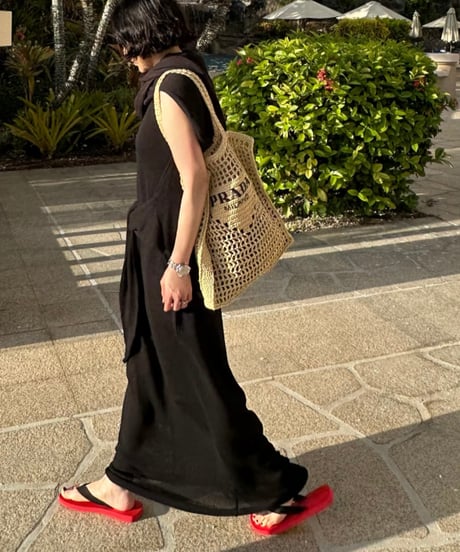 relax series linen blend maxi dress