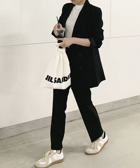 black set up suit