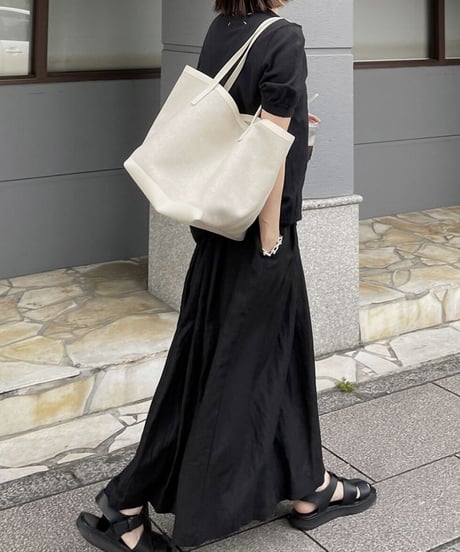 リネンロングワンピースwhite,black