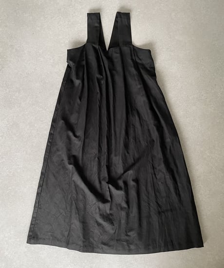 リネンロングワンピースwhite,black