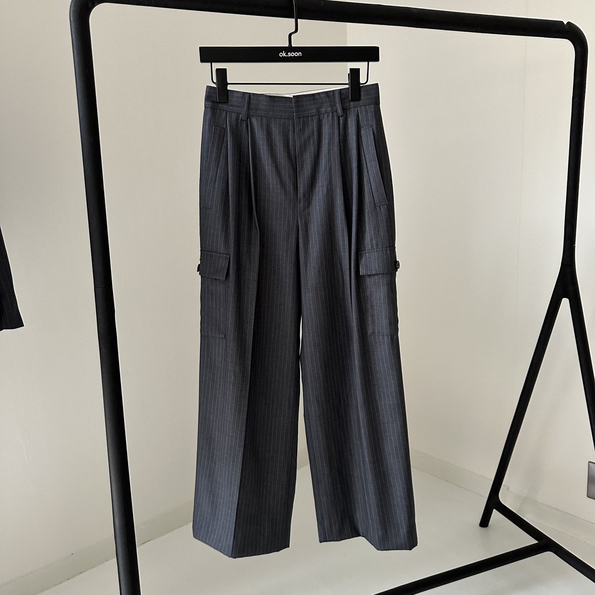 tailored cargo slacks | ok.soon 