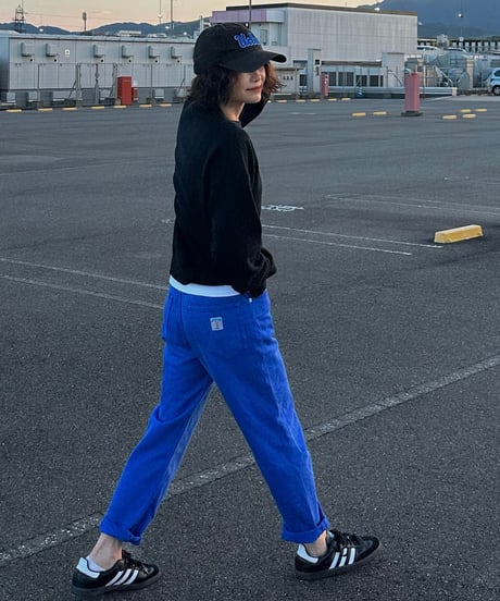ok.soon×piccadilly OGC DENIM OVERDYE PANTS
