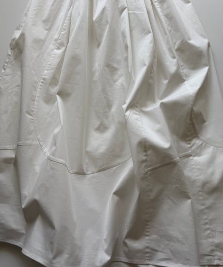 crisp cotton skirt